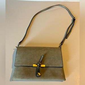 Clutch Crossbody Women's Bag Light Gray